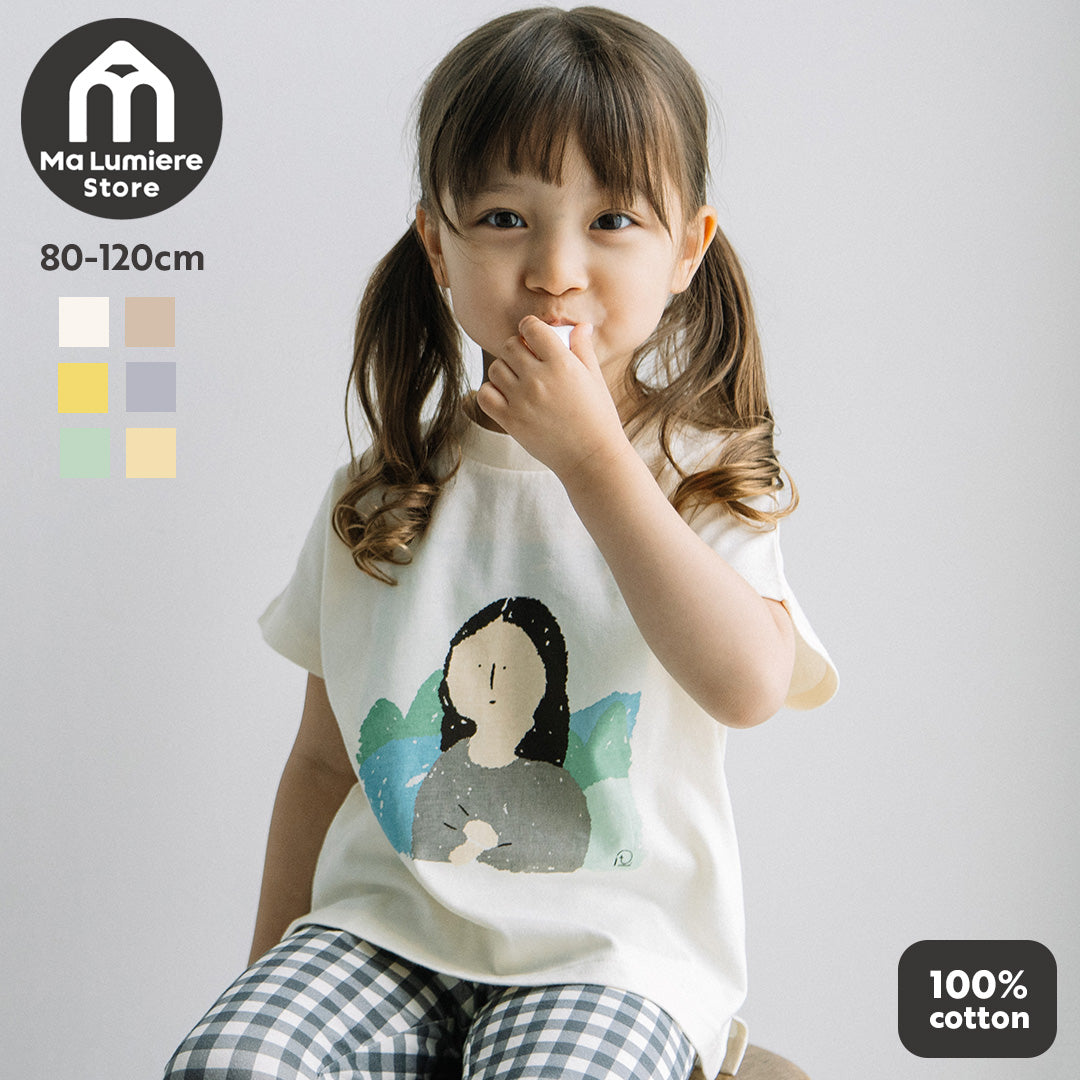 一部カラー公式オンライン限定】[t.] アートプリント半袖Tシャツ – Ma