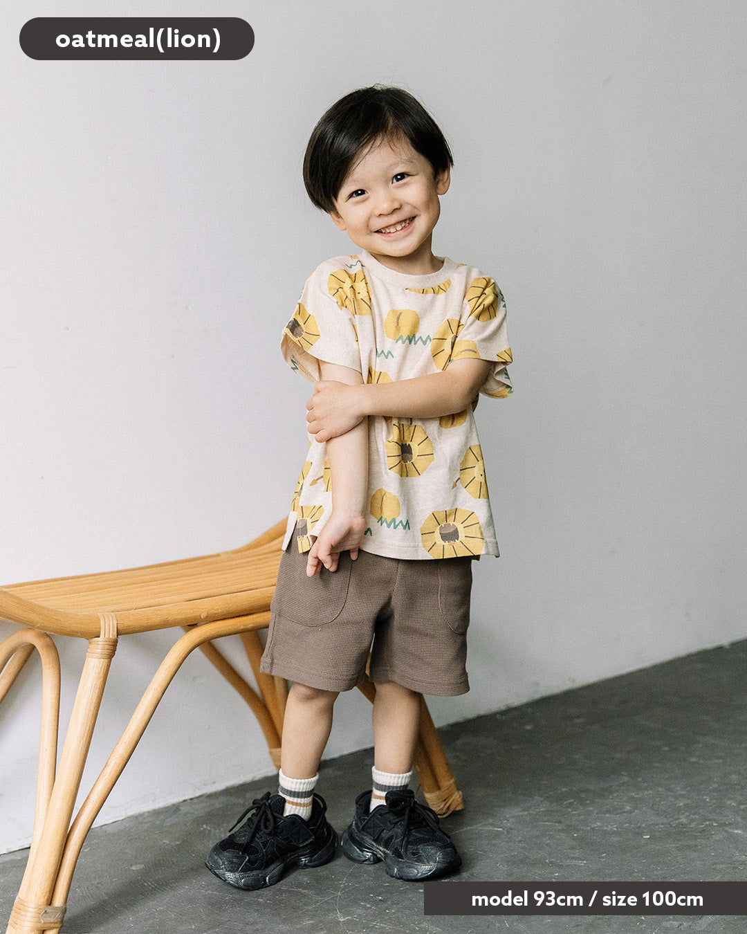 【TIMESALE】【新色追加】[t.] 総柄 ドルマン 半袖 Tシャツ