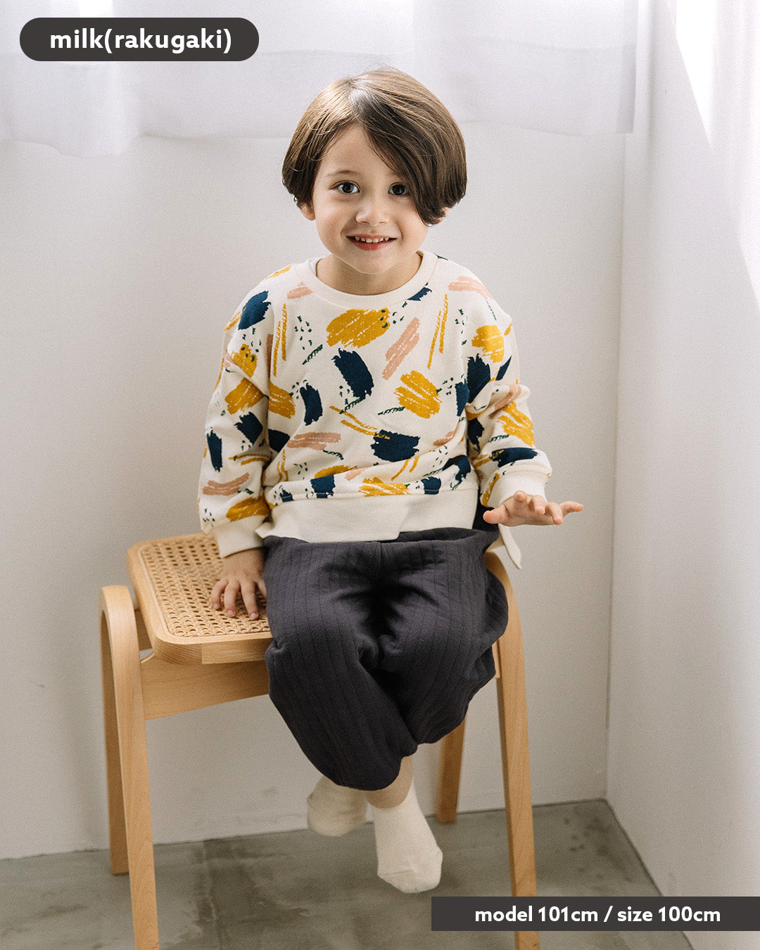 【新色追加】[t.] 総柄 トレーナー