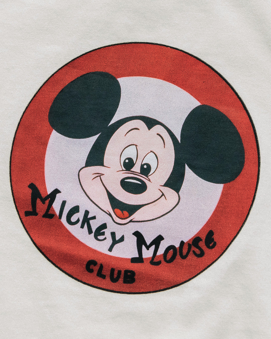 t.] Disney リブ付きレトロミッキー半袖Tシャツ – Ma Lumiere Store