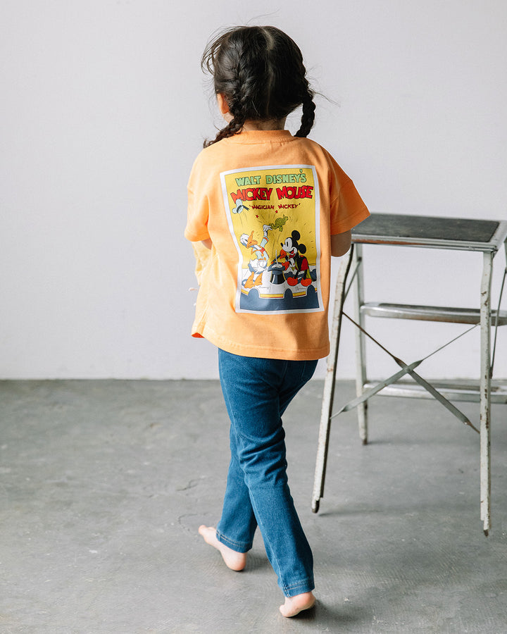 【7/22までTIMESALE10％OFF】[t.] Disney ポスタープリント半袖Tシャツ