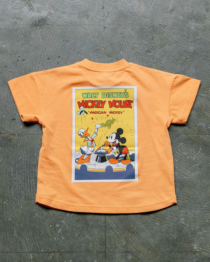 【7/22までTIMESALE10％OFF】[t.] Disney ポスタープリント半袖Tシャツ