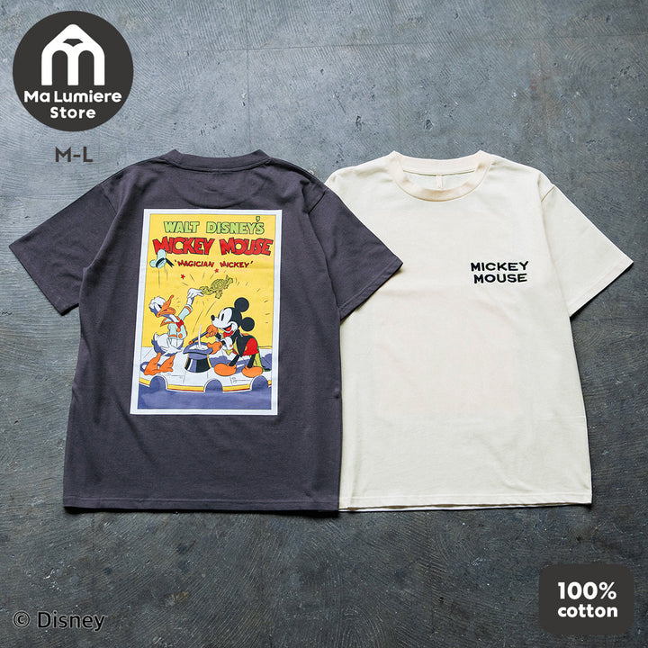 【NEW ARRIVAL】[t.] Disney ポスタープリントおとなTシャツ