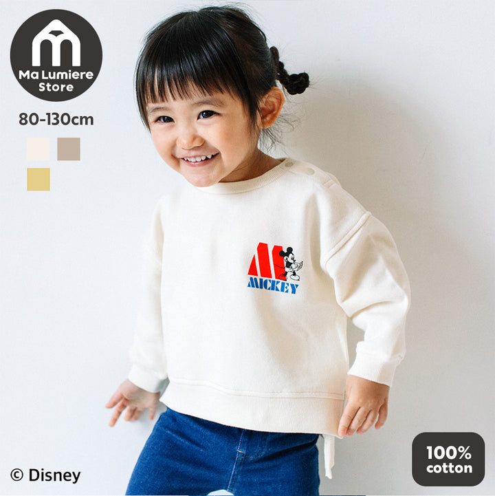 [t.] Disney 前後 プリント トレーナー