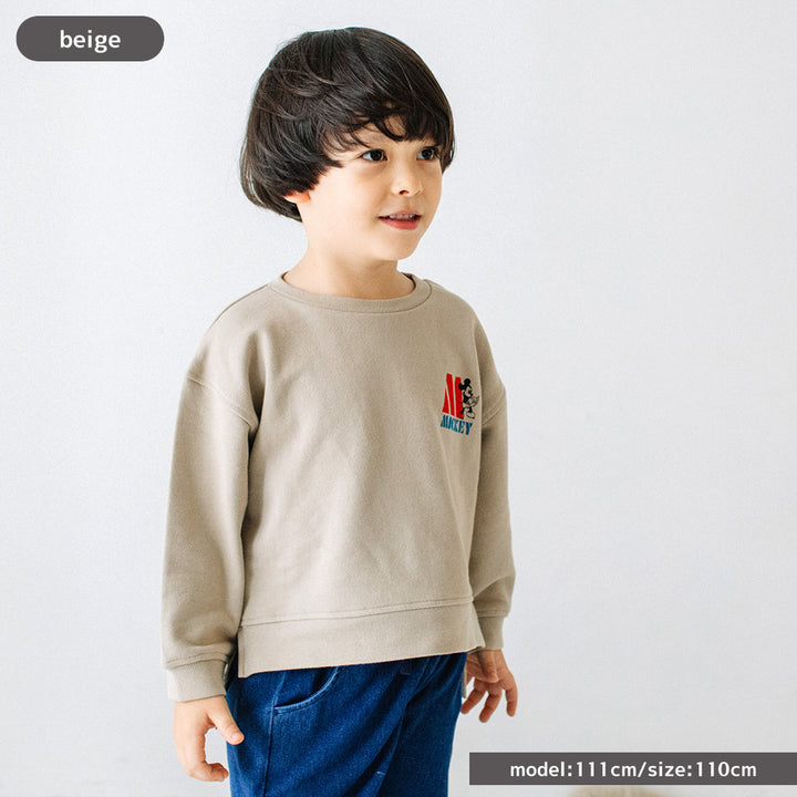 [t.] Disney 前後 プリント トレーナー