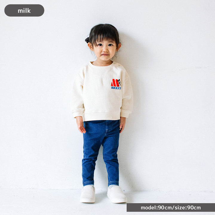 [t.] Disney 前後 プリント トレーナー