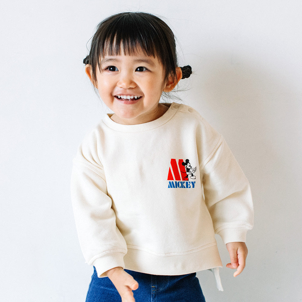 [t.] Disney 前後 プリント トレーナー