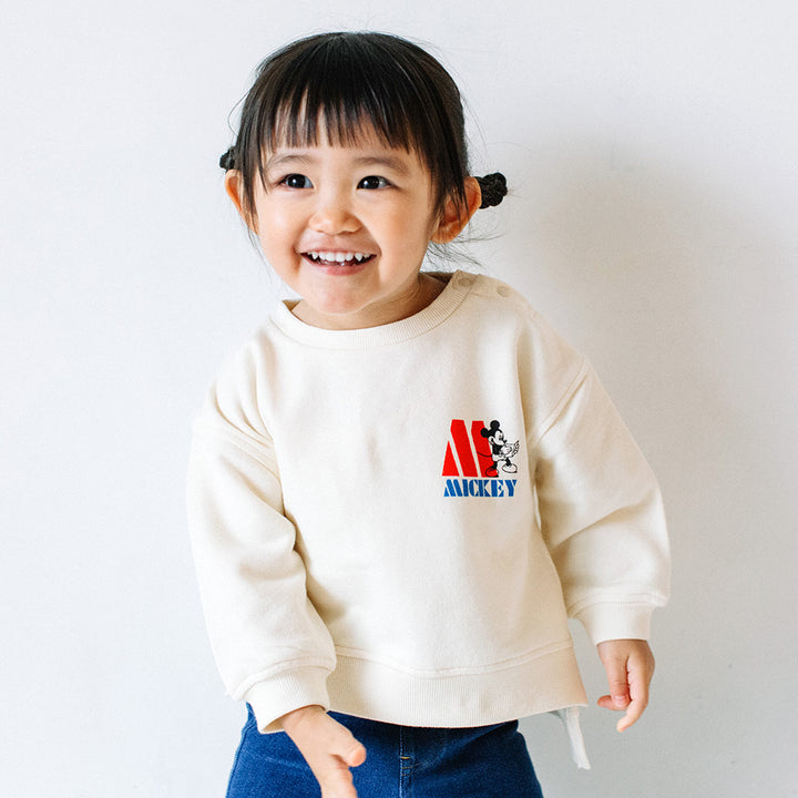 [t.] Disney 前後 プリント トレーナー