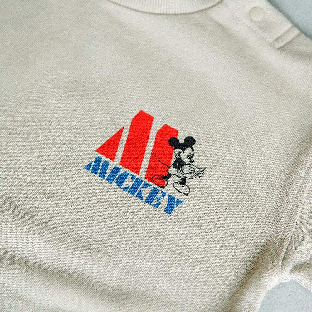 [t.] Disney 前後 プリント トレーナー