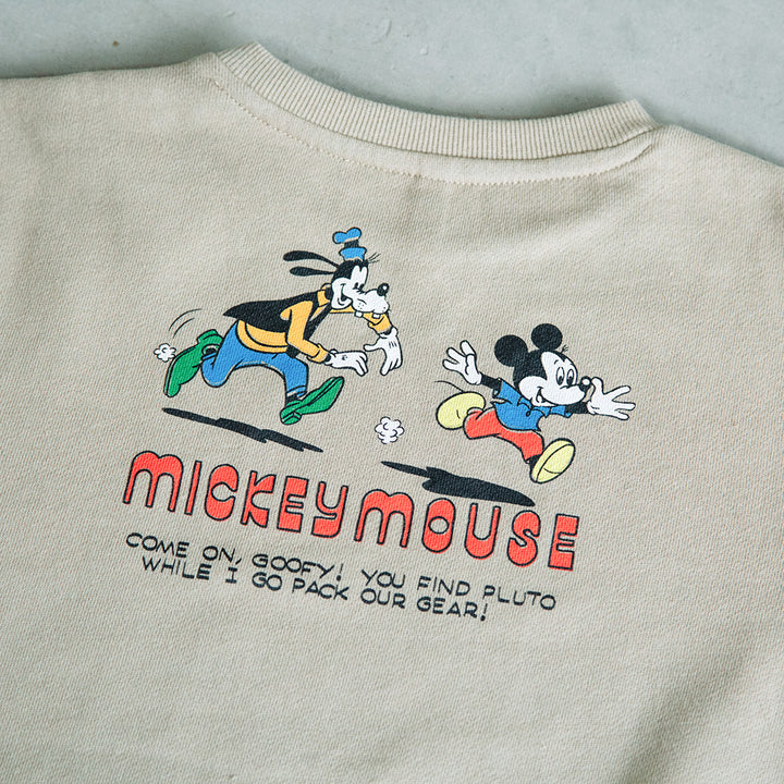 [t.] Disney 前後 プリント トレーナー