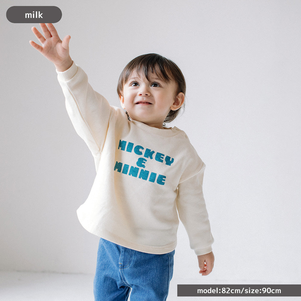 [t.] Disney レトロ プリント トレーナー