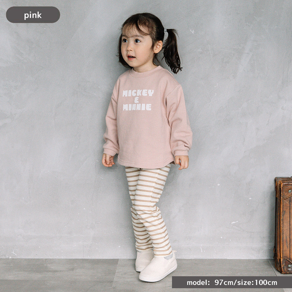 [t.] Disney レトロ プリント トレーナー