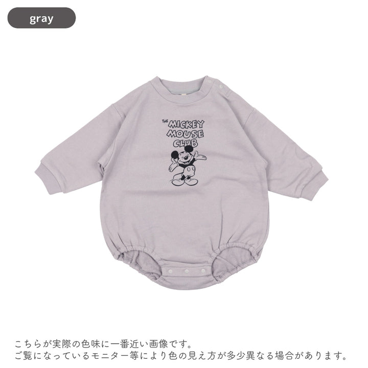 [t.] Disney 裏毛ロンパース