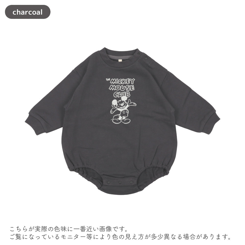 [t.] Disney 裏毛ロンパース