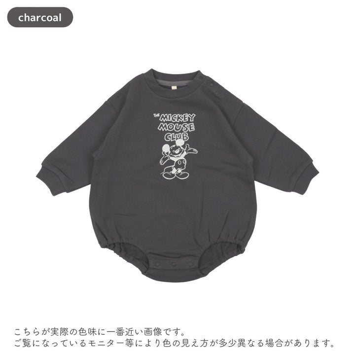 [t.] Disney 裏毛ロンパース