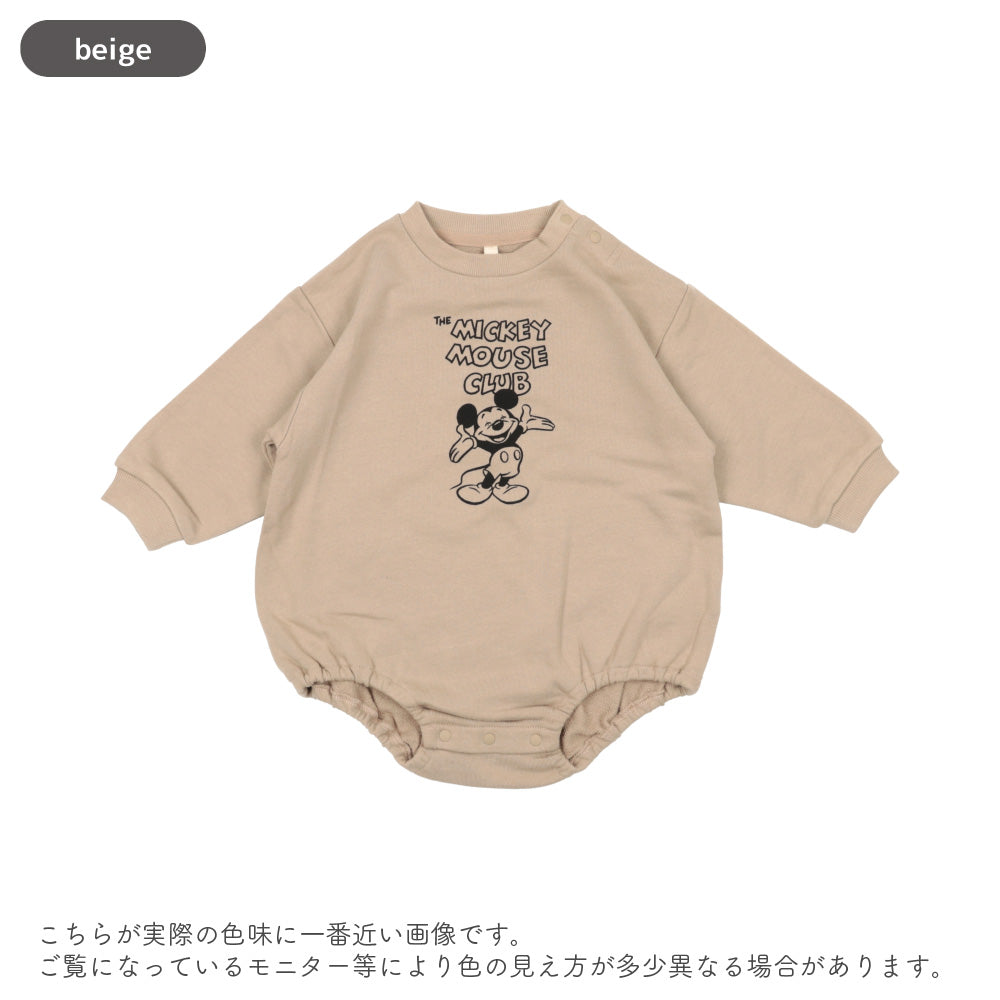 [t.] Disney 裏毛ロンパース