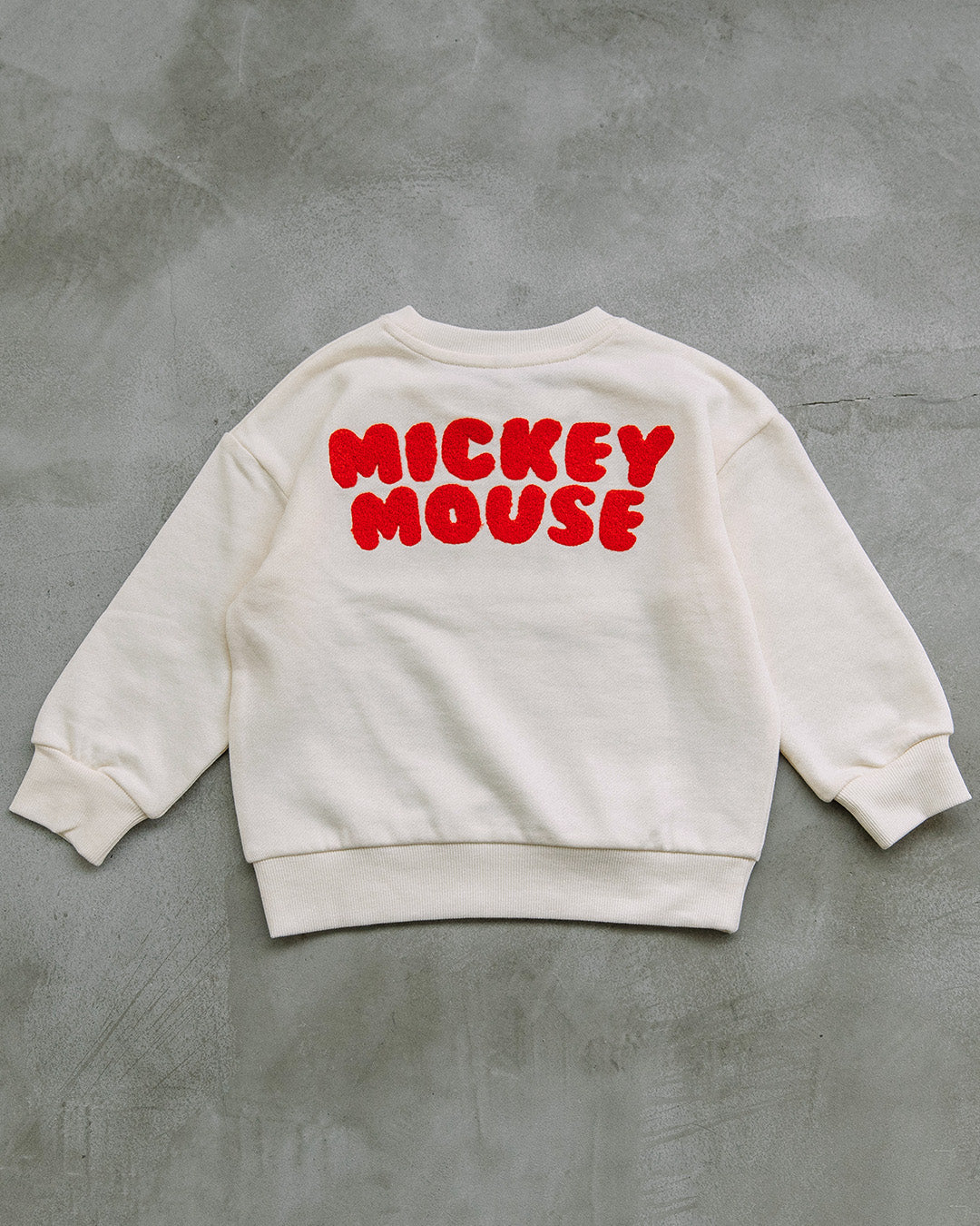 【新作】[t.] Disney サガラ刺繍＆プリント トレーナー