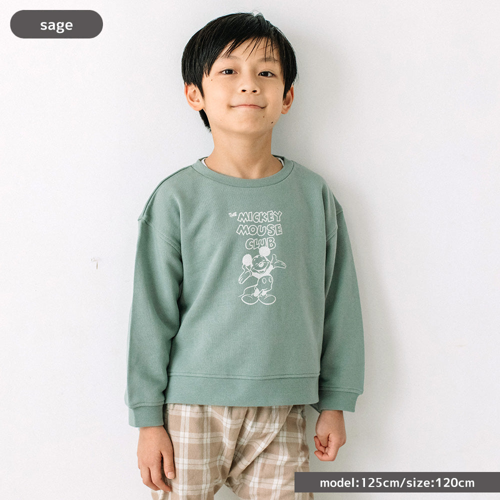 [t.] Disney プリント トレーナー ディズニー