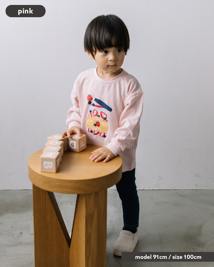 【予約5%OFF】【新作】[t.] たべものパッケージ長袖Tシャツ
