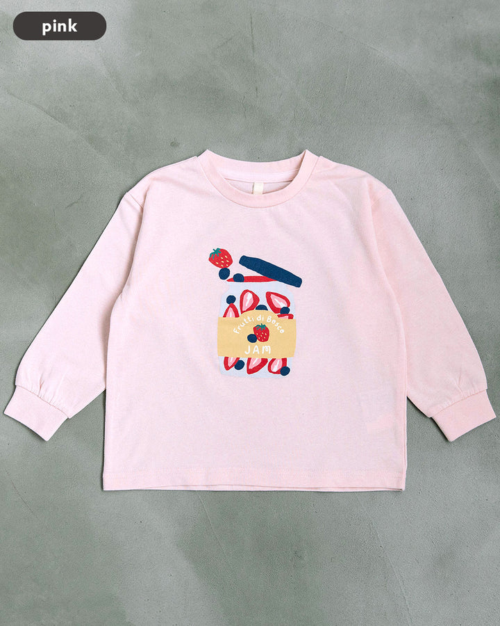 【予約5%OFF】【新作】[t.] たべものパッケージ長袖Tシャツ