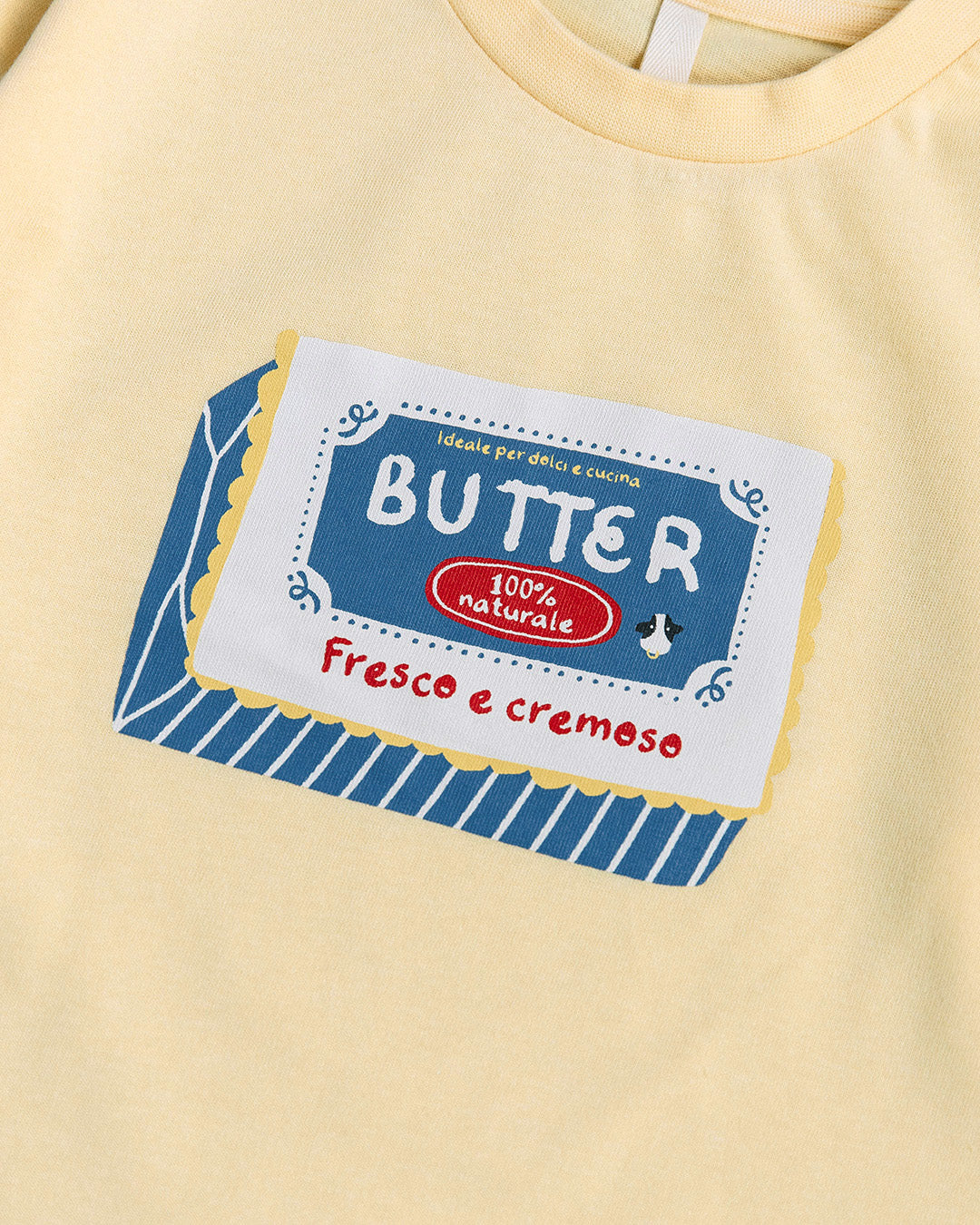 【予約5%OFF】【新作】[t.] たべものパッケージ長袖Tシャツ