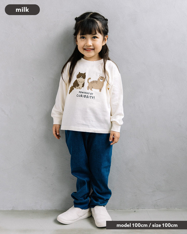 [New Arrival] [t.] Watercolor Animal Long-Sleeve T-Shirt