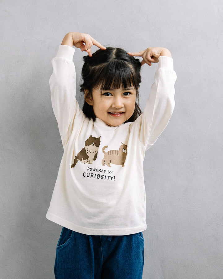 [New Arrival] [t.] Watercolor Animal Long-Sleeve T-Shirt