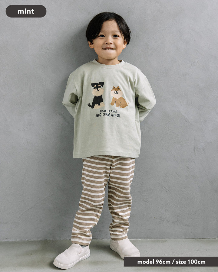 [New Arrival] [t.] Watercolor Animal Long-Sleeve T-Shirt