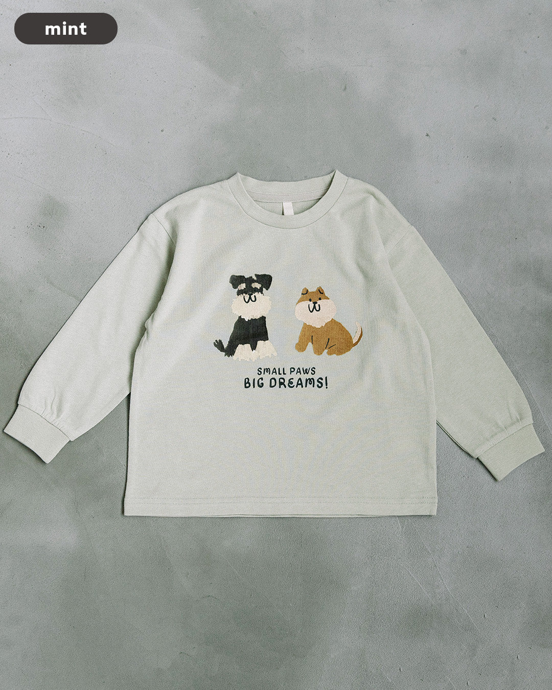 [New Arrival] [t.] Watercolor Animal Long-Sleeve T-Shirt