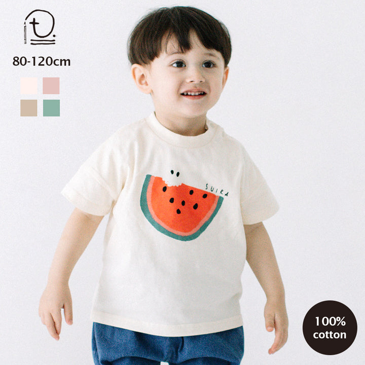 [t.] 夏 プリント 半袖 Tシャツ