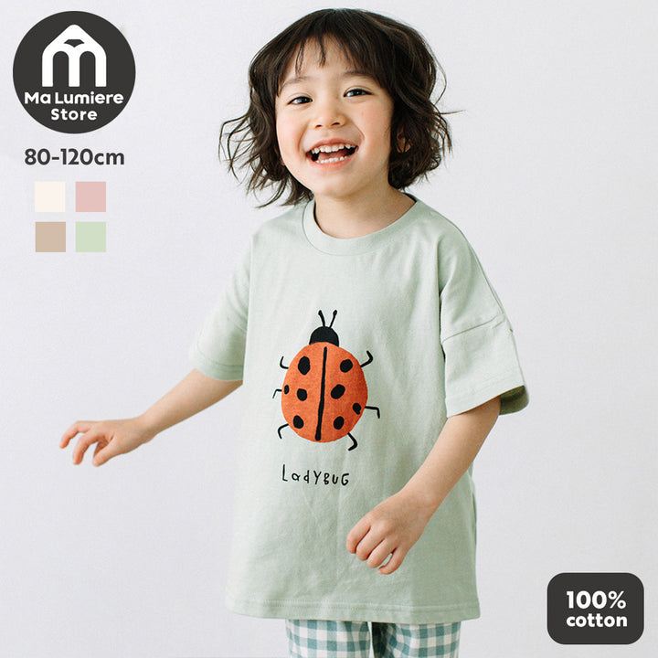 【TIMESALE】[t.] 夏 プリント 半袖 Tシャツ