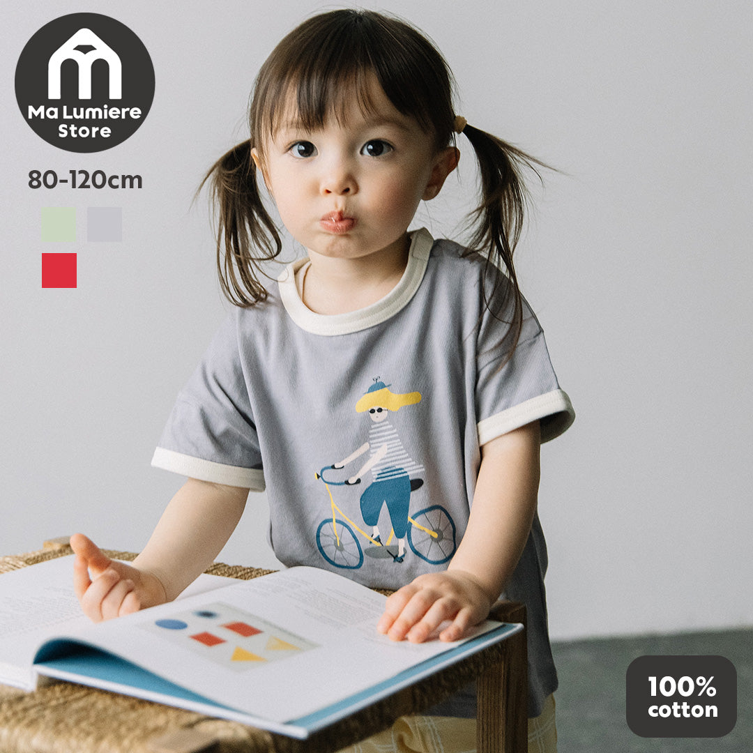 SALE】[t.] リンガー 半袖 Tシャツ – Ma Lumiere Store