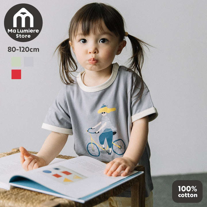 【再入荷】[t.] リンガー 半袖 Tシャツ