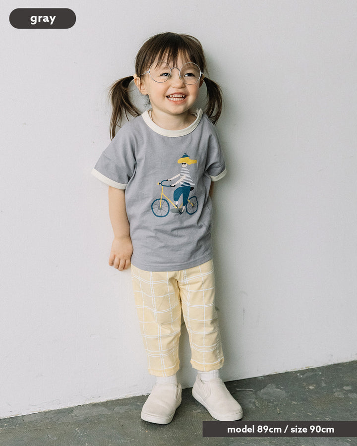 【再入荷】[t.] リンガー 半袖 Tシャツ