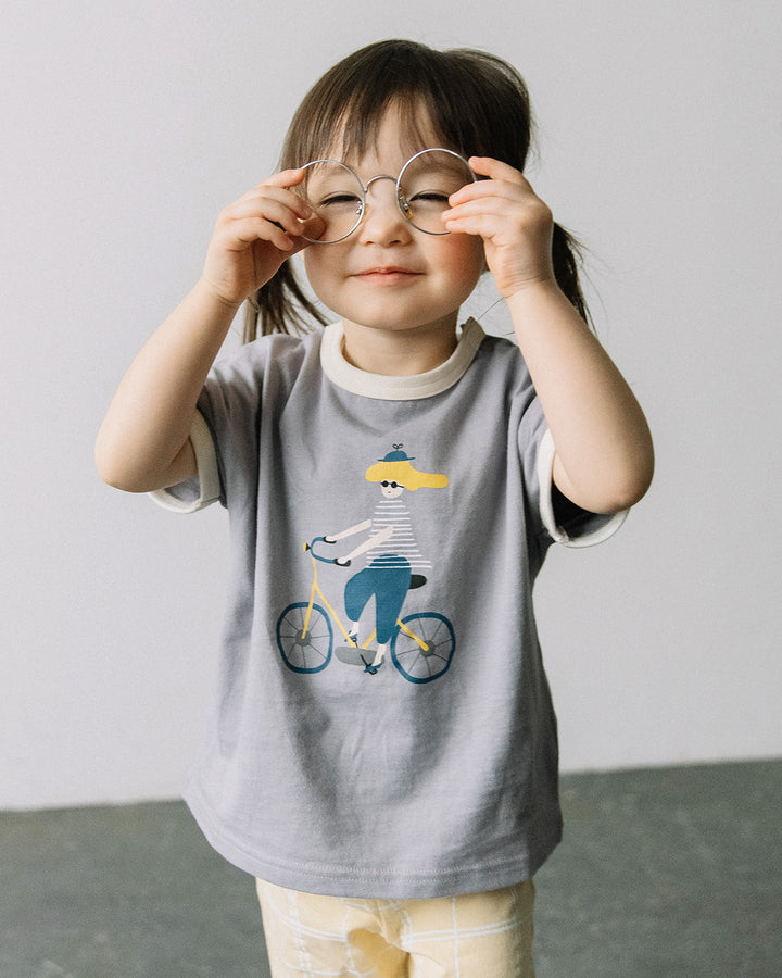 【再入荷】[t.] リンガー 半袖 Tシャツ