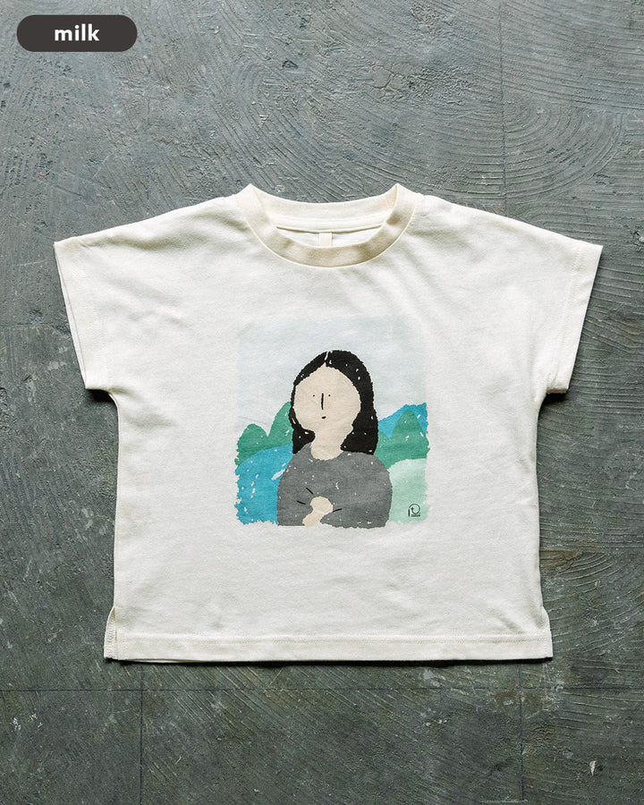 【NEW ARRIVAL】[t.] アートプリント半袖Tシャツ