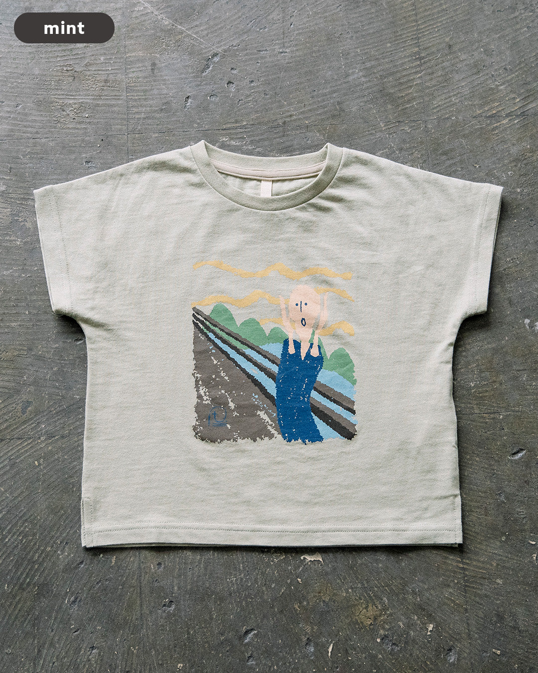 一部カラー公式オンライン限定】[t.] アートプリント半袖Tシャツ – Ma