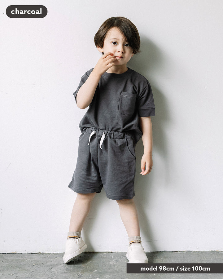 【NEW ARRIVAL】[t.] 配色ステッチショートパンツ