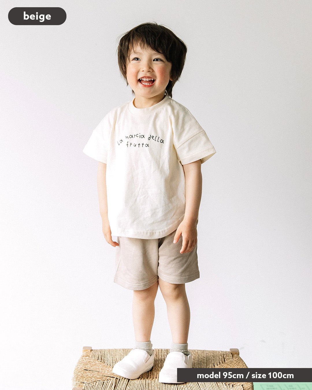 【NEW ARRIVAL】[t.] 配色ステッチショートパンツ