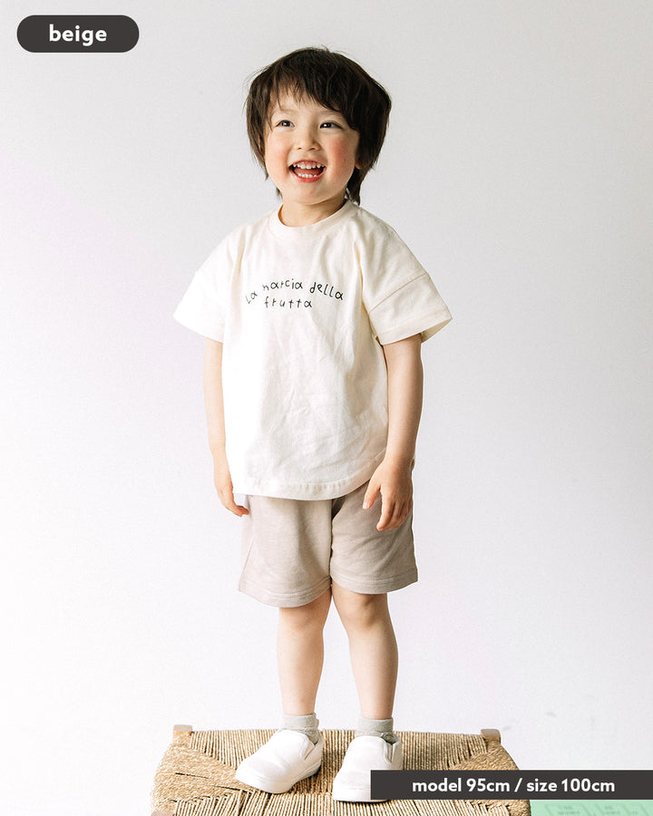 【NEW ARRIVAL】[t.] 配色ステッチショートパンツ