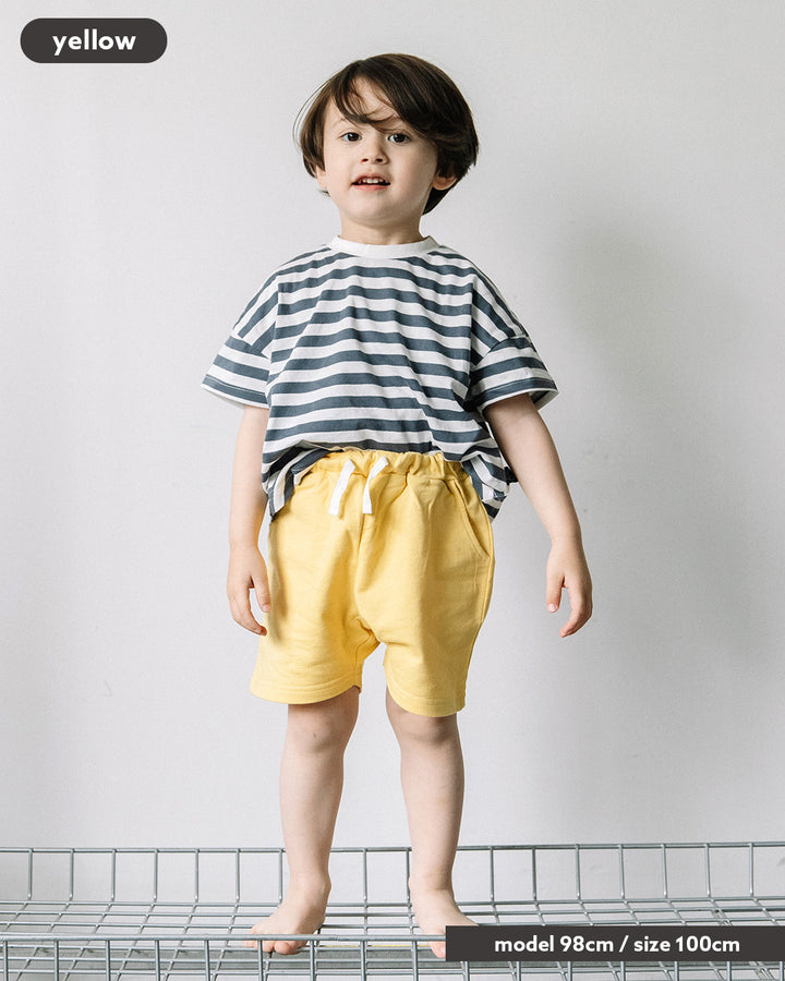 【NEW ARRIVAL】[t.] 配色ステッチショートパンツ