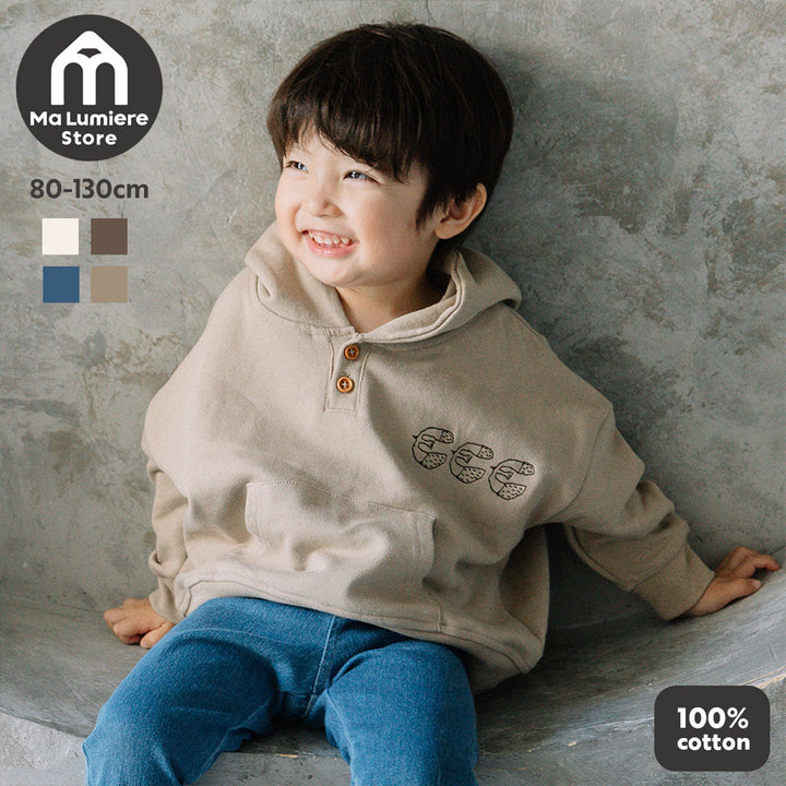 [t.] KAMOME刺繍 フーディ