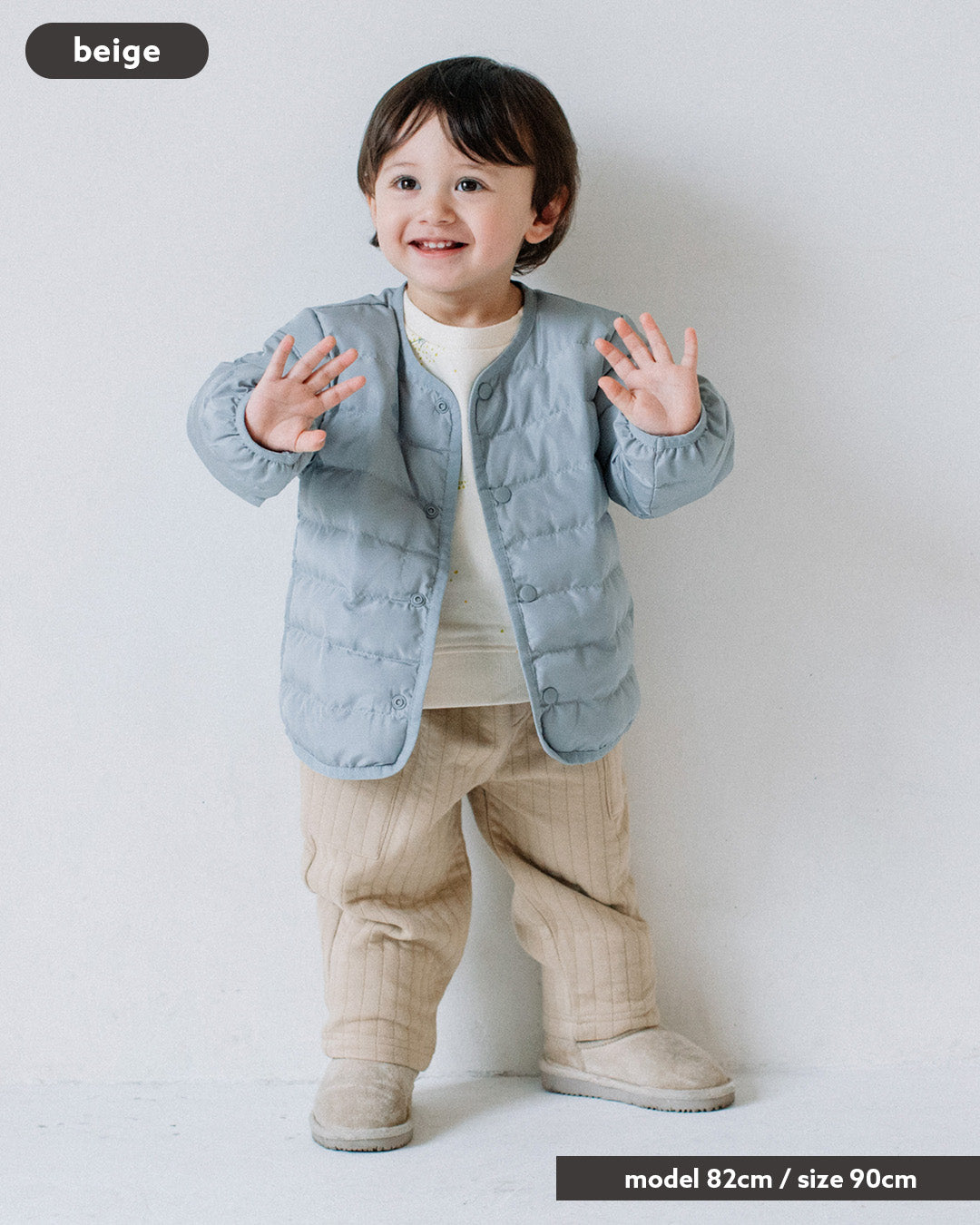 [t.] サイドポケット キルト パンツ