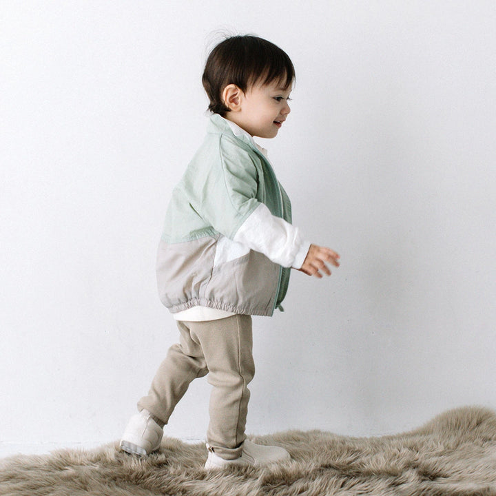 【11/9まで10%OFF】[t.] 配色 ウインドブレーカー