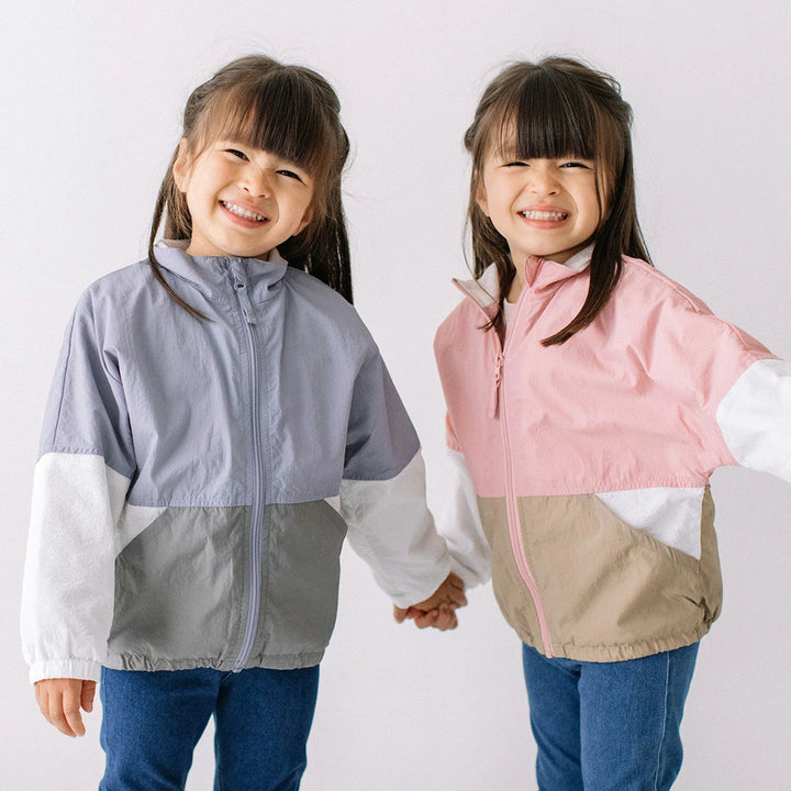 【11/9まで10%OFF】[t.] 配色 ウインドブレーカー