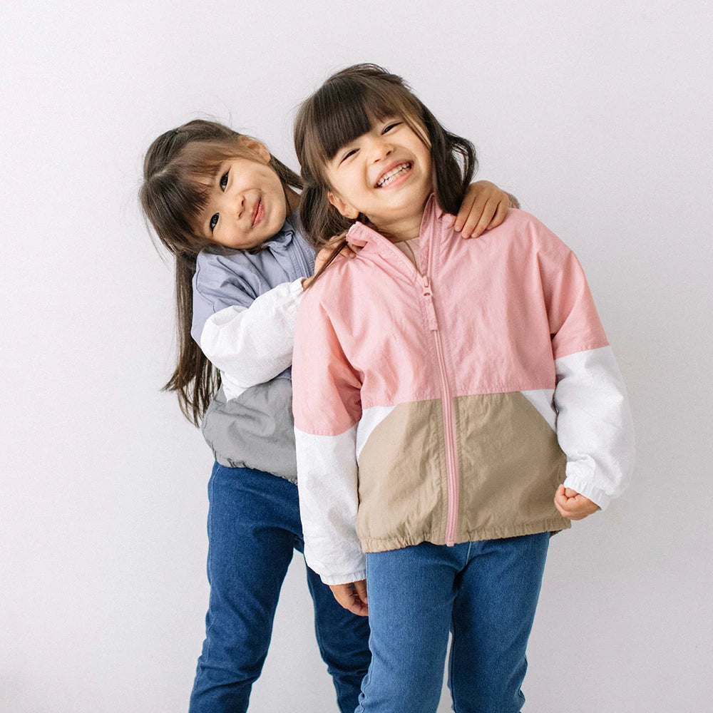 【11/9まで10%OFF】[t.] 配色 ウインドブレーカー