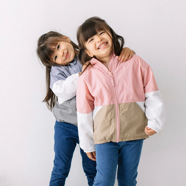 【11/9まで10%OFF】[t.] 配色 ウインドブレーカー