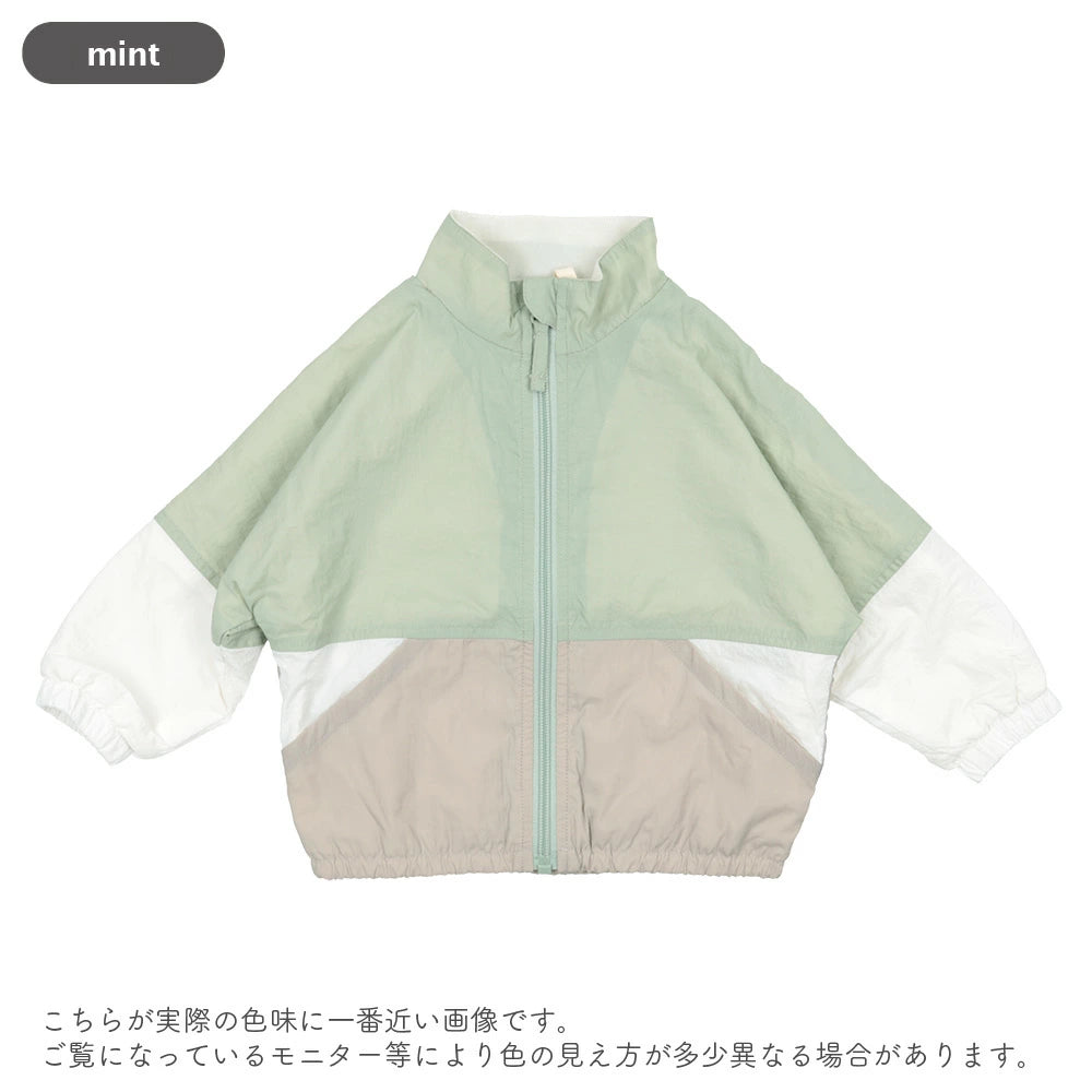 【11/9まで10%OFF】[t.] 配色 ウインドブレーカー