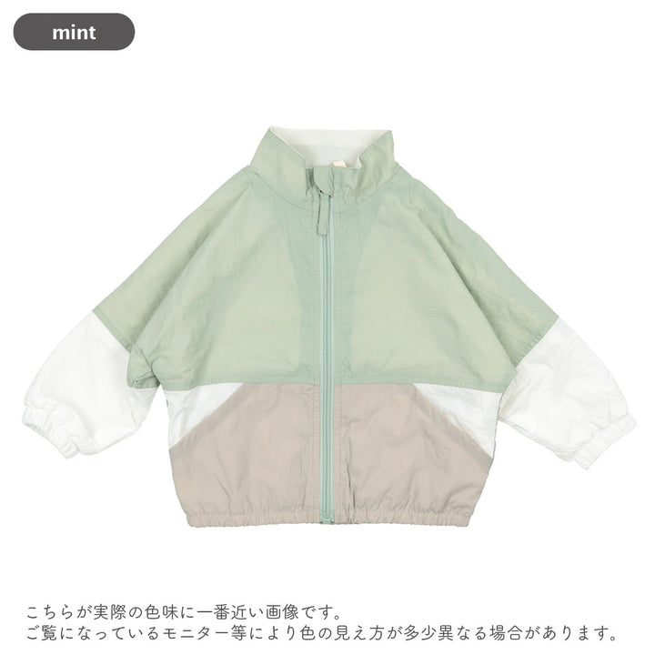 【11/9まで10%OFF】[t.] 配色 ウインドブレーカー