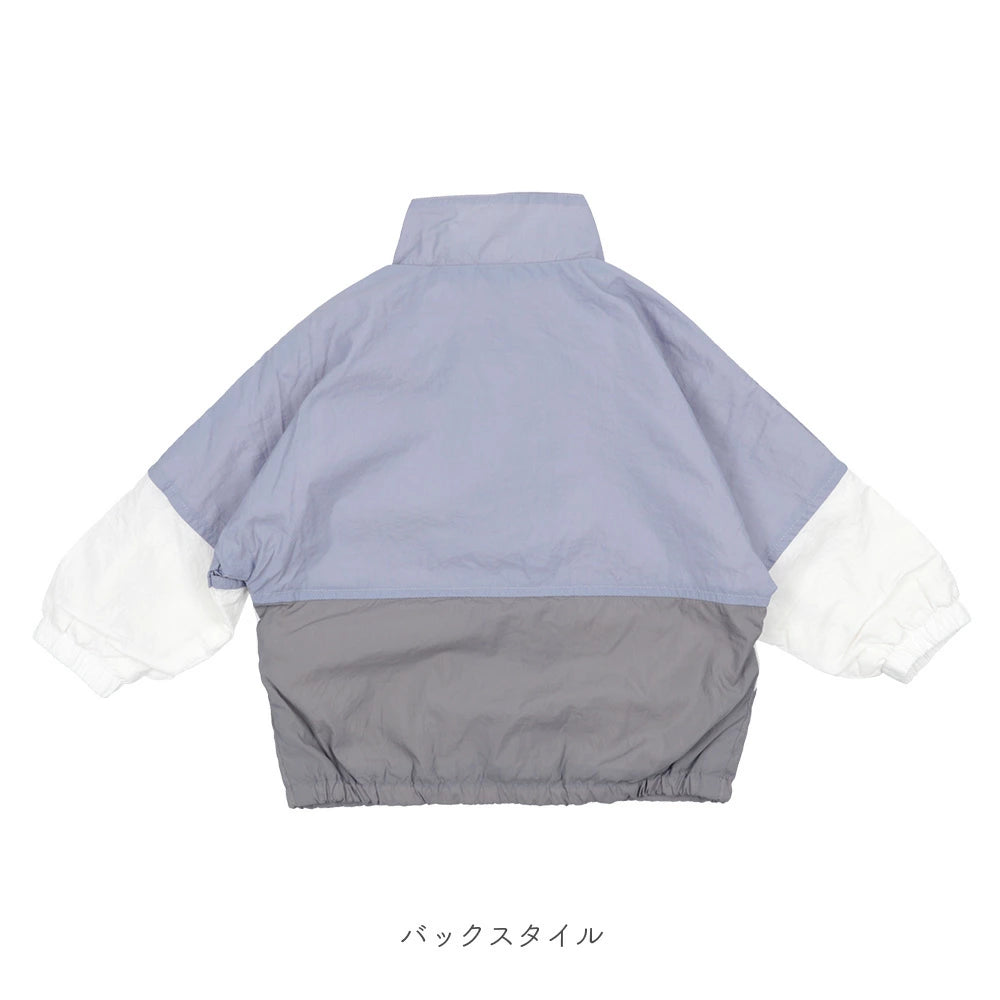 【11/9まで10%OFF】[t.] 配色 ウインドブレーカー